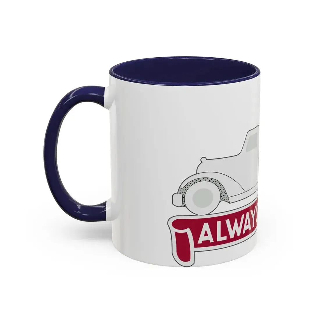 576 Engineer Company (U.S. Army) Accent Coffee Mug - Go Mug Yourself