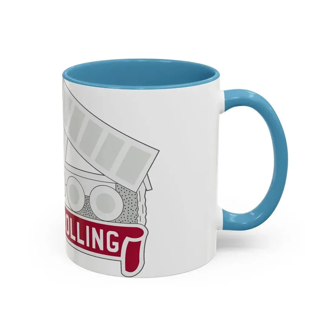 576 Engineer Company (U.S. Army) Accent Coffee Mug - Go Mug Yourself