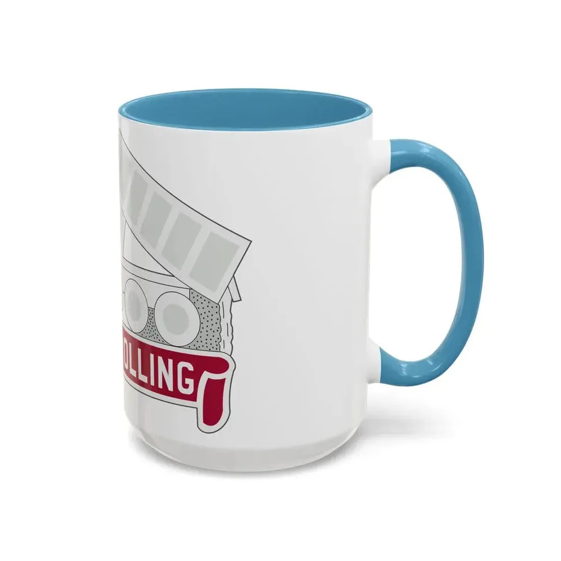 576 Engineer Company (U.S. Army) Accent Coffee Mug - Go Mug Yourself