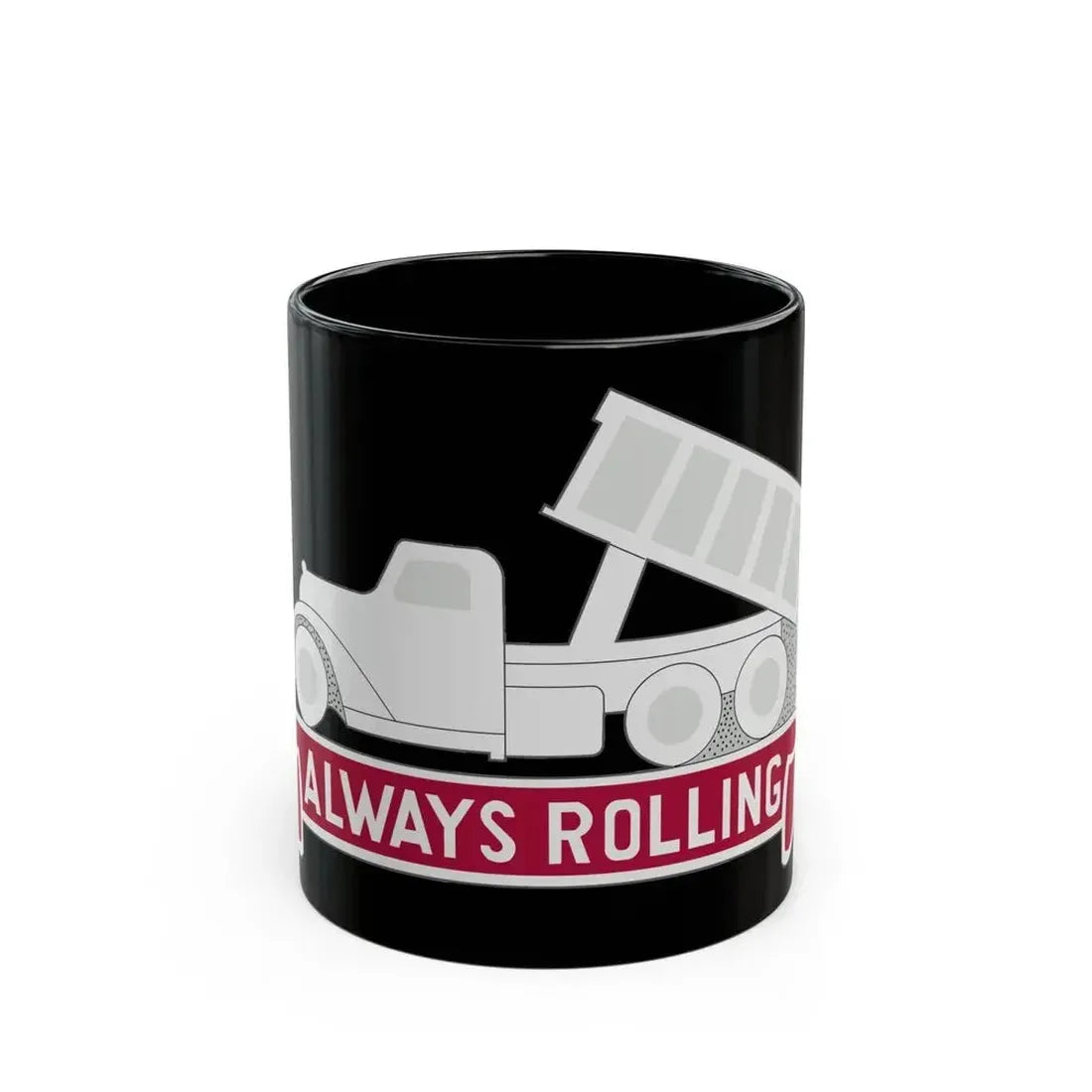 576 Engineer Company (U.S. Army) Black Coffee Mug 11oz - Go Mug Yourself