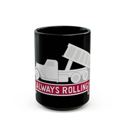 576 Engineer Company (U.S. Army) Black Coffee Mug 15oz - Go Mug Yourself