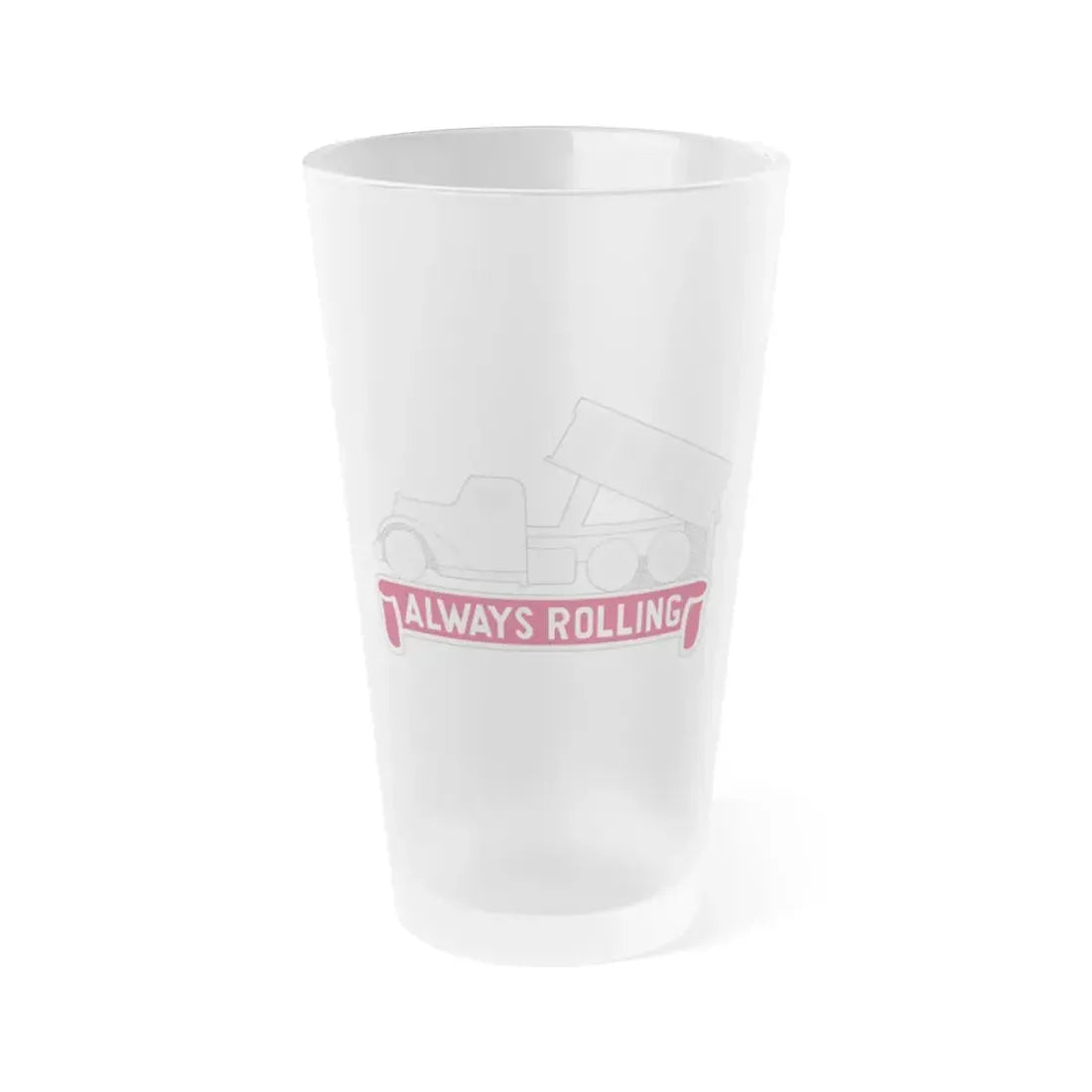 576 Engineer Company (U.S. Army) Frosted Pint Glass 16oz Default Title - Go Mug Yourself