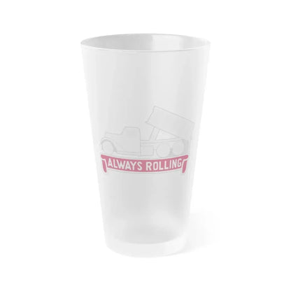576 Engineer Company (U.S. Army) Frosted Pint Glass 16oz Default Title - Go Mug Yourself