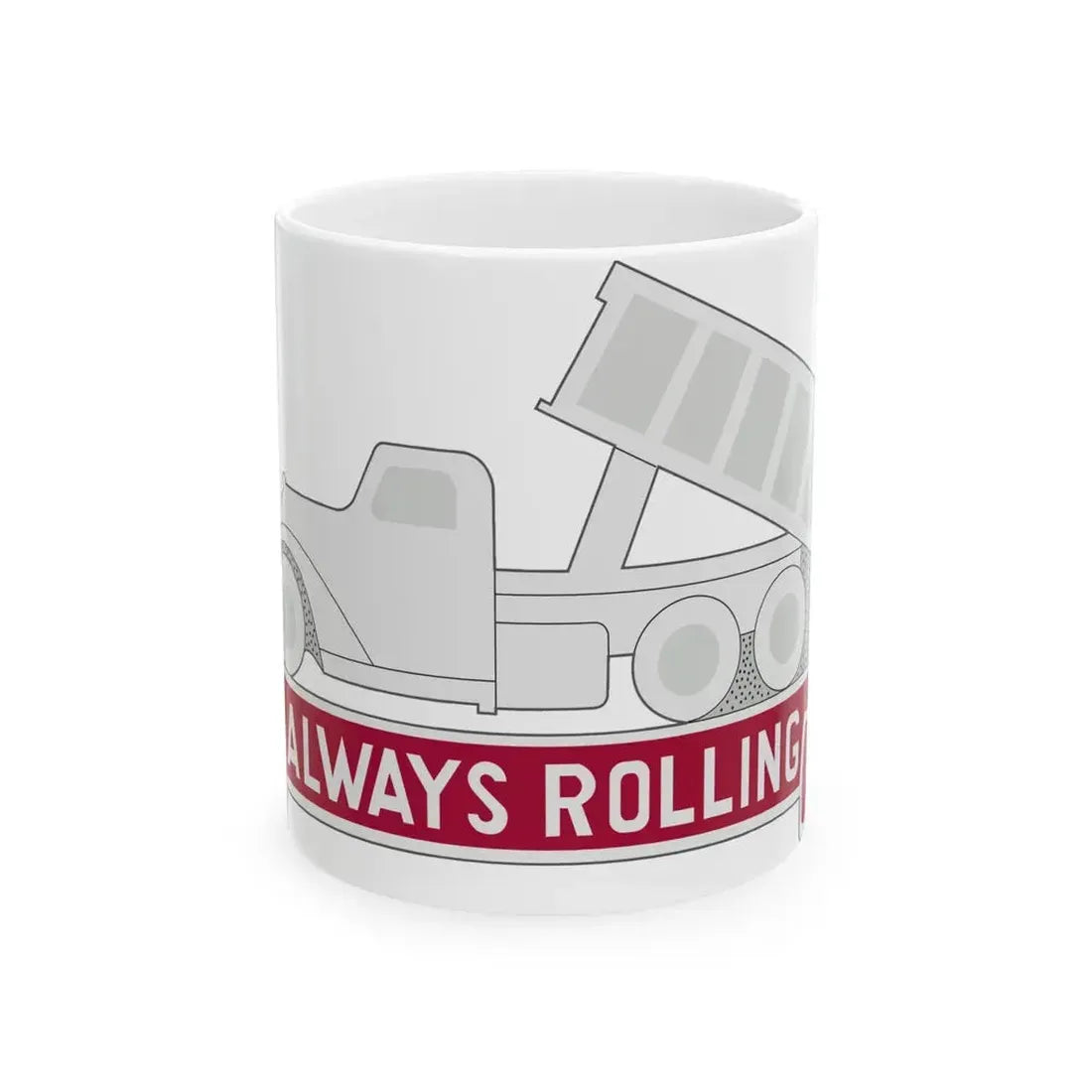 576 Engineer Company (U.S. Army) White Coffee Mug 11oz - Go Mug Yourself