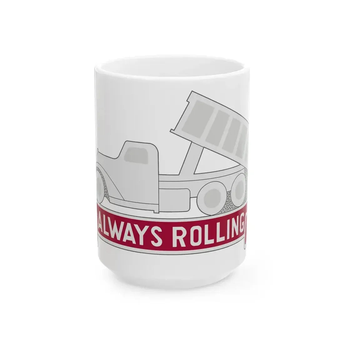 576 Engineer Company (U.S. Army) White Coffee Mug 15oz - Go Mug Yourself