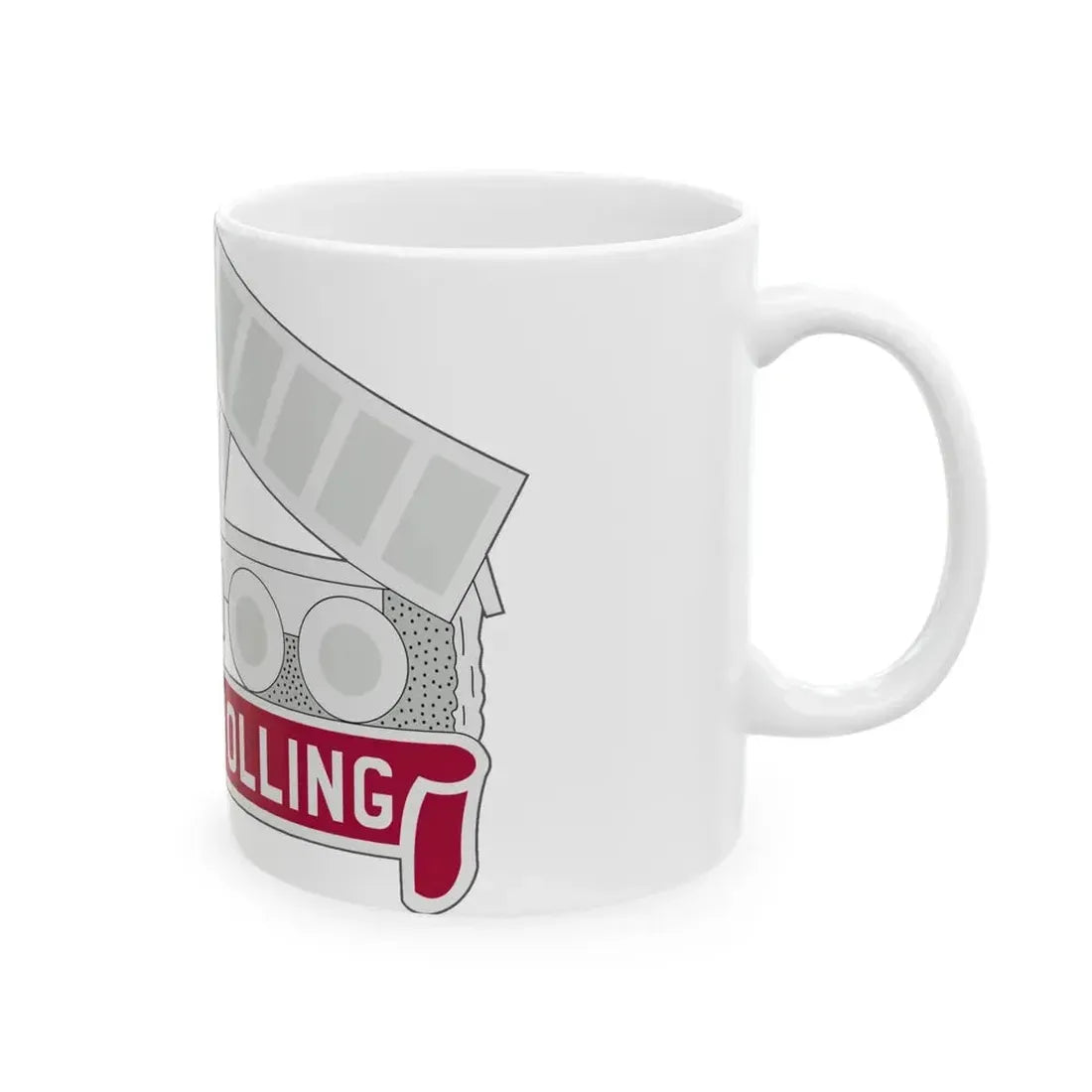 576 Engineer Company (U.S. Army) White Coffee Mug - Go Mug Yourself