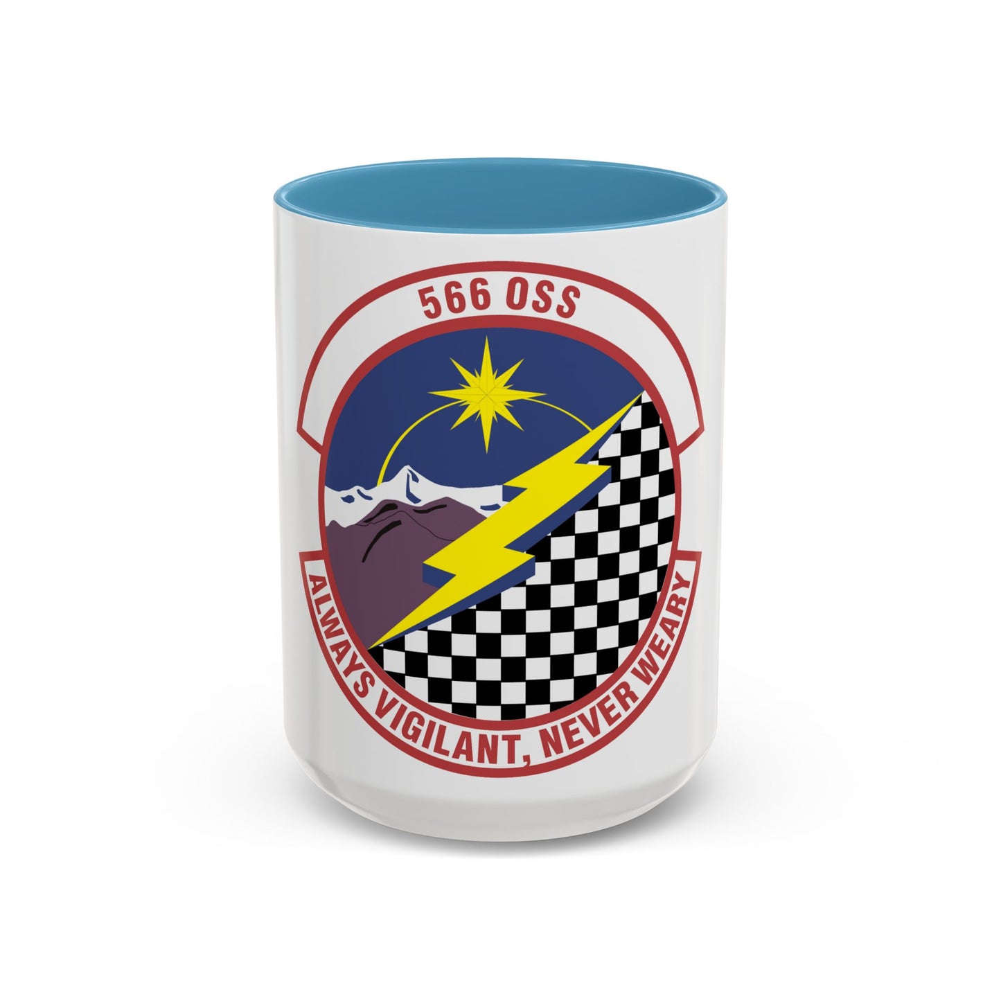 566th Operations Support Squadron (U.S. Air Force) Accent Coffee Mug