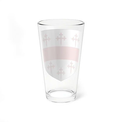 Earl of Craven COA (England) (Coat of Arms) Pint Glass 16oz