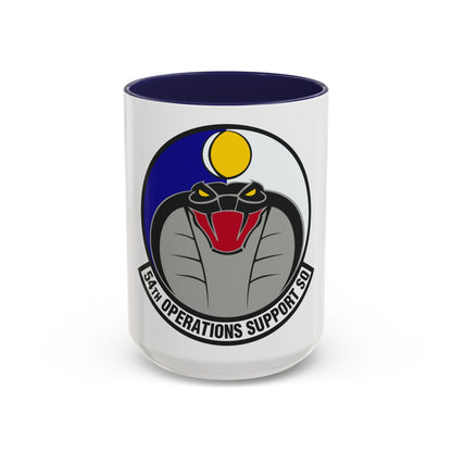 54th Operations Support Squadron (U.S. Air Force) Accent Coffee Mug
