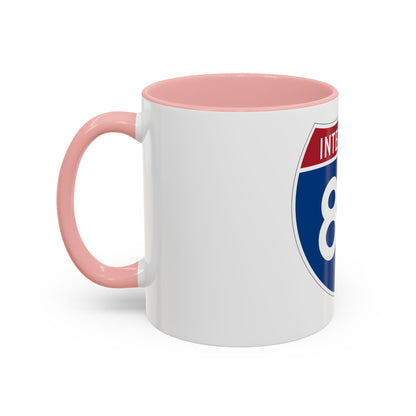 Interstate 83 (U.S. Highways) Accent Coffee Mug