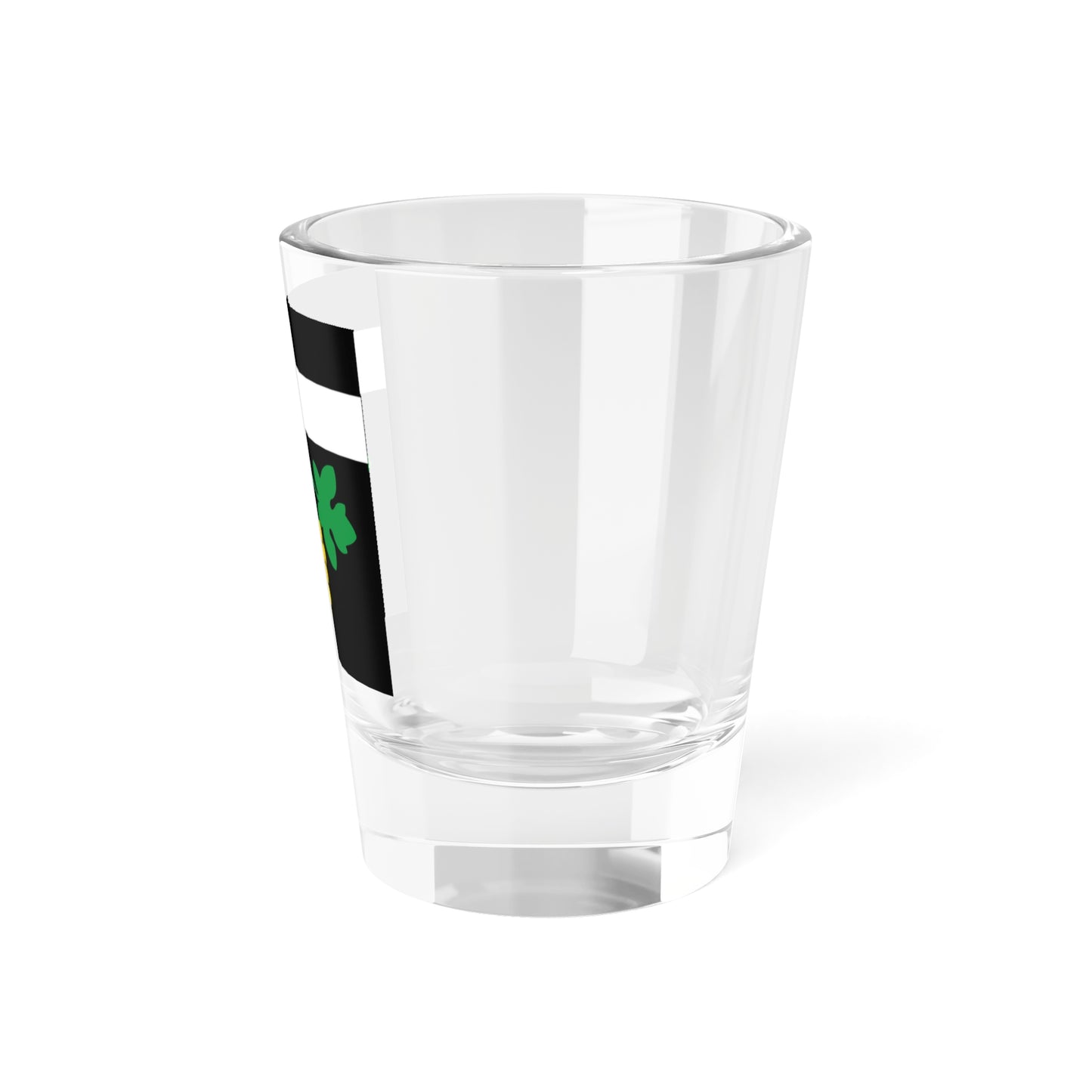 CHE Wunnewil-Flamatt Flag (Switzerland) Shot Glass 1.5oz