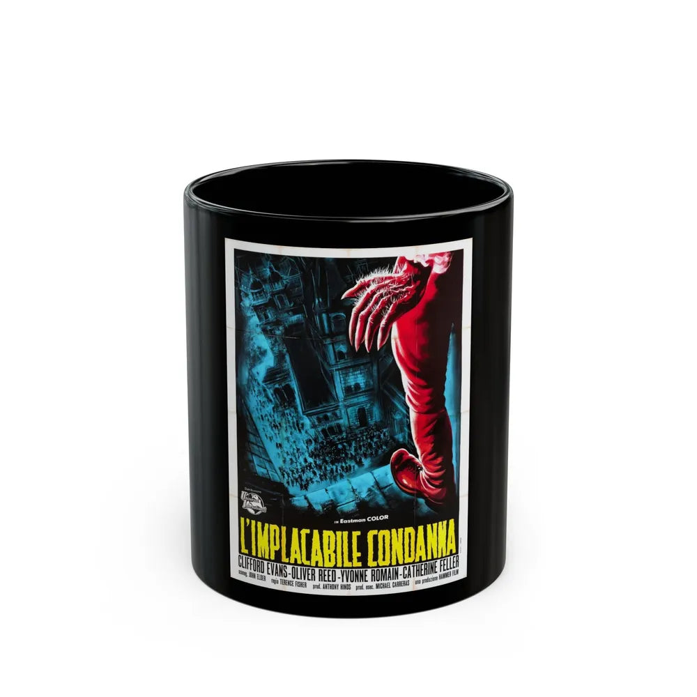 CURSE OF THE WEREWOLF (ITALIAN) 1961 Movie Poster - Black Coffee Mug-11oz-Go Mug Yourself