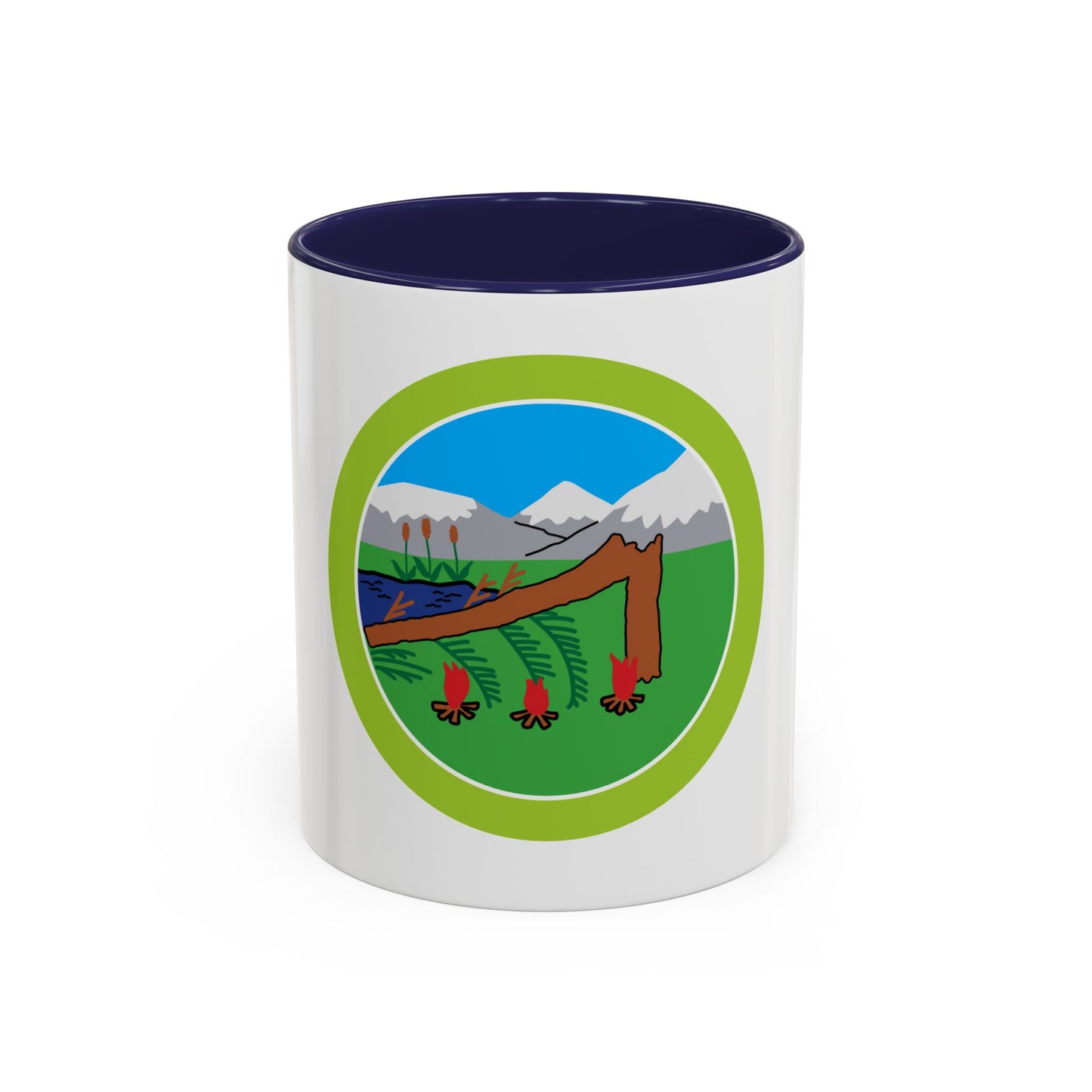 Wilderness Survival (Boy Scout Merit Badge) Accent Coffee Mug