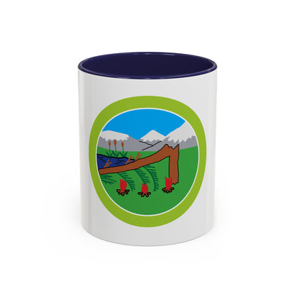 Wilderness Survival (Boy Scout Merit Badge) Accent Coffee Mug