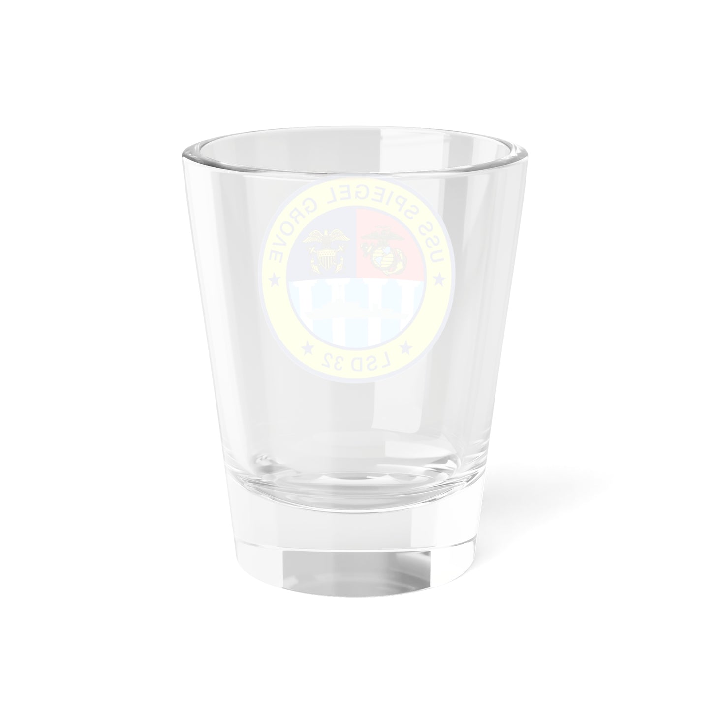 USS Spiegel Grove LSD 32 (U.S. Navy) Shot Glass 1.5oz