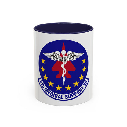 82d Medical Support Squadron (U.S. Air Force) Accent Coffee Mug