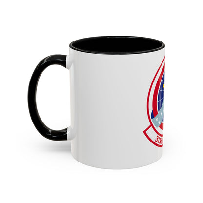 319 Missile Squadron AFGSC (U.S. Air Force) Accent Coffee Mug