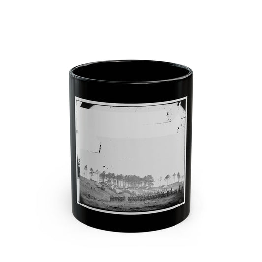 Brandy Station, Virginia. Guard Mount Of 114th Pennsylvania Infantry. 1st Division, 3rd Corps (U.S. Civil War) Black Coffee Mug