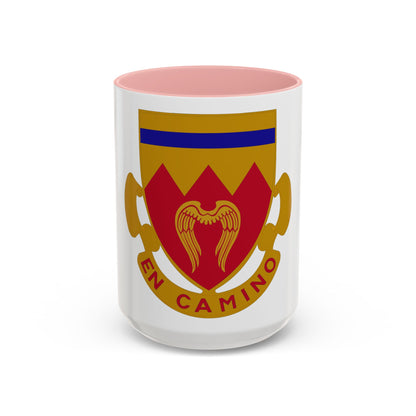 214th Armored Field Artillery Battalion (U.S. Army) Accent Coffee Mug