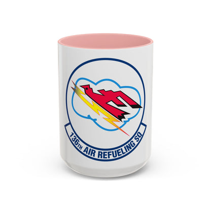 136 Air Refueling Squadron (U.S. Air Force) Accent Coffee Mug