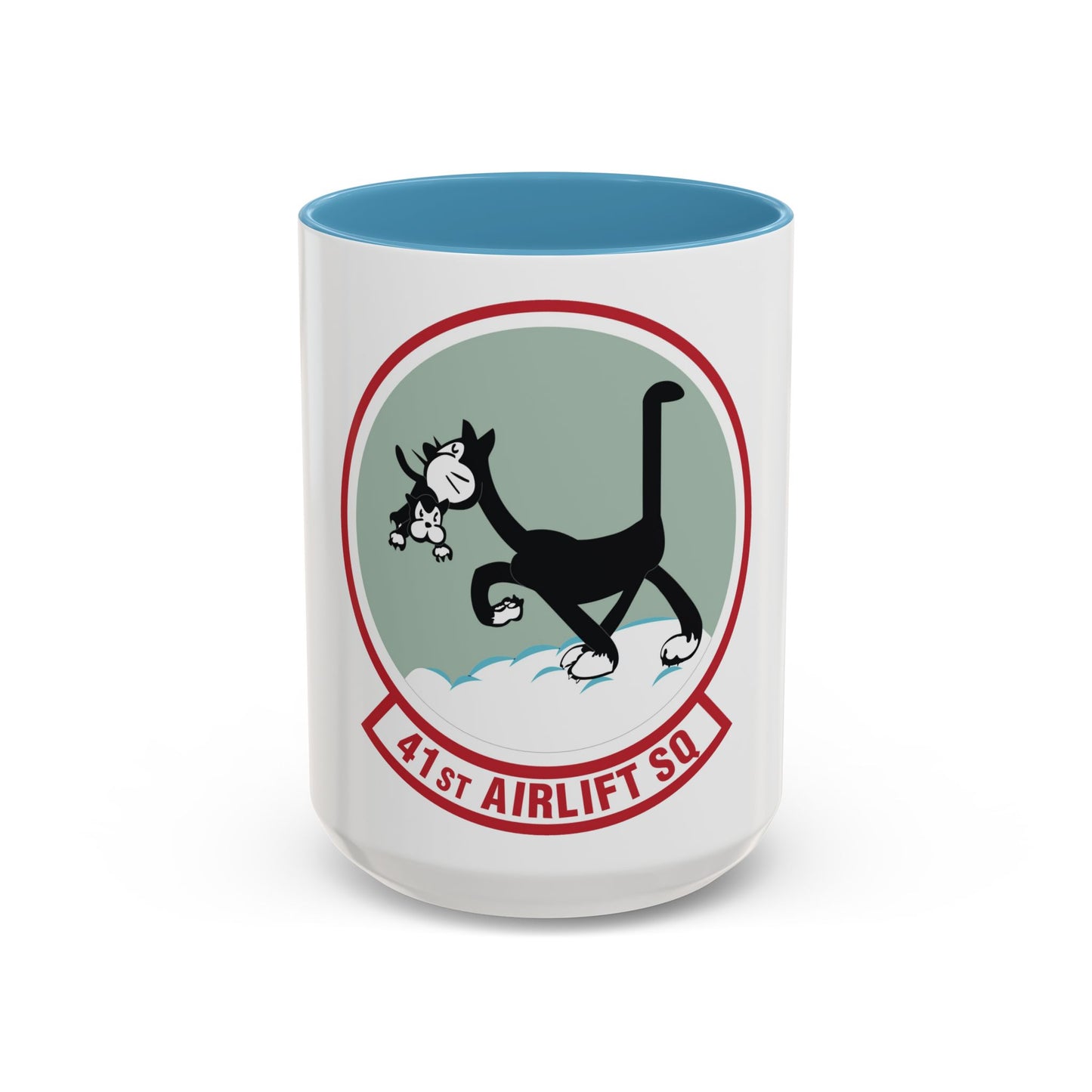 41st Airlift Squadron (U.S. Air Force) Accent Coffee Mug