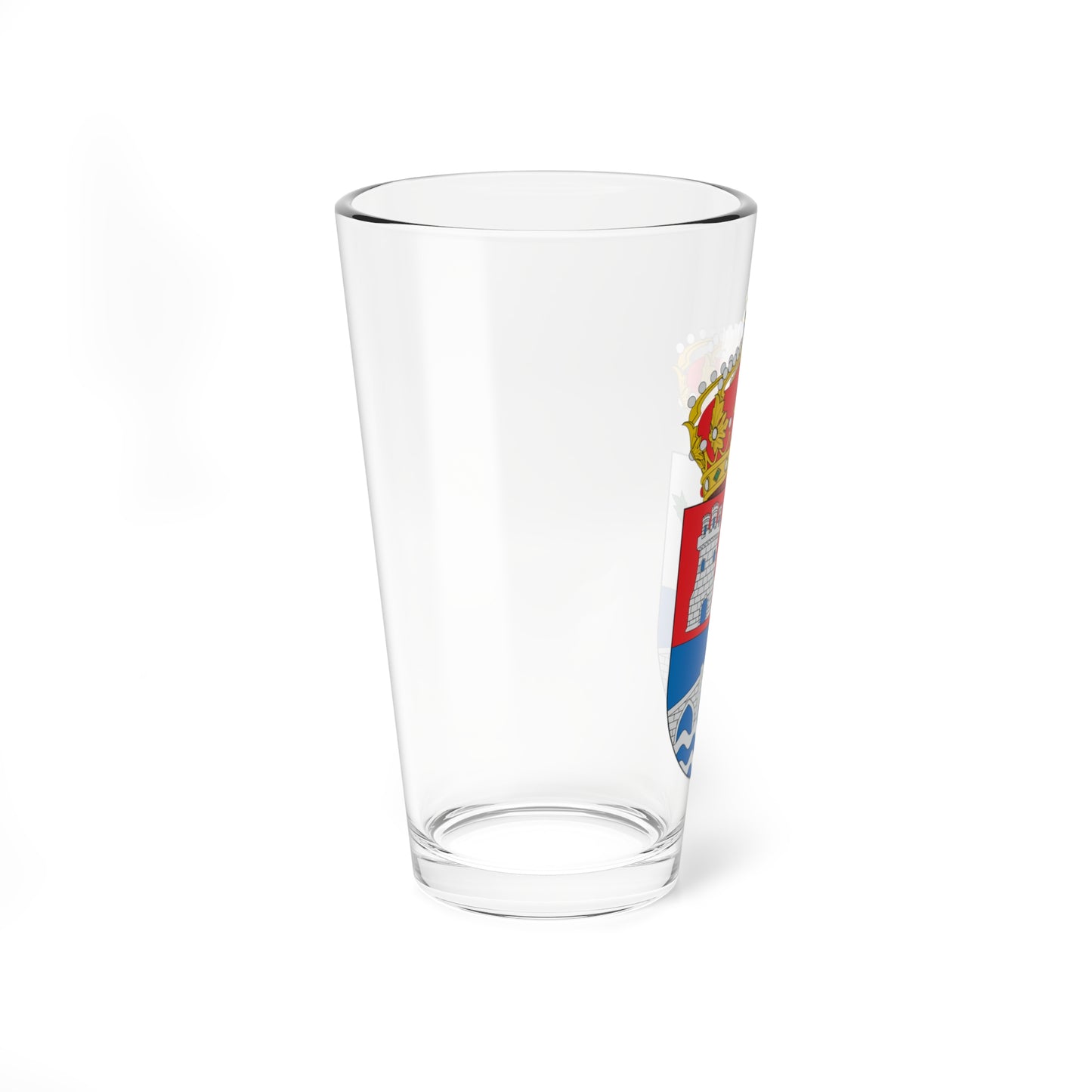 Escudo de Alija del Infantado (Spain) (Coat of Arms) Pint Glass 16oz