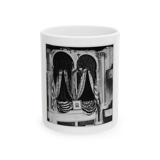 Washington, D.C. President Lincoln's Box At Ford's Theater(2) (U.S. Civil War) White Coffee Mug