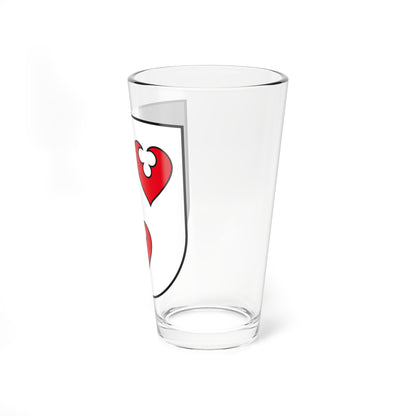 DE-ST 15-0-82-340 Brehna COA (Denmark) (Coat of Arms) Pint Glass 16oz
