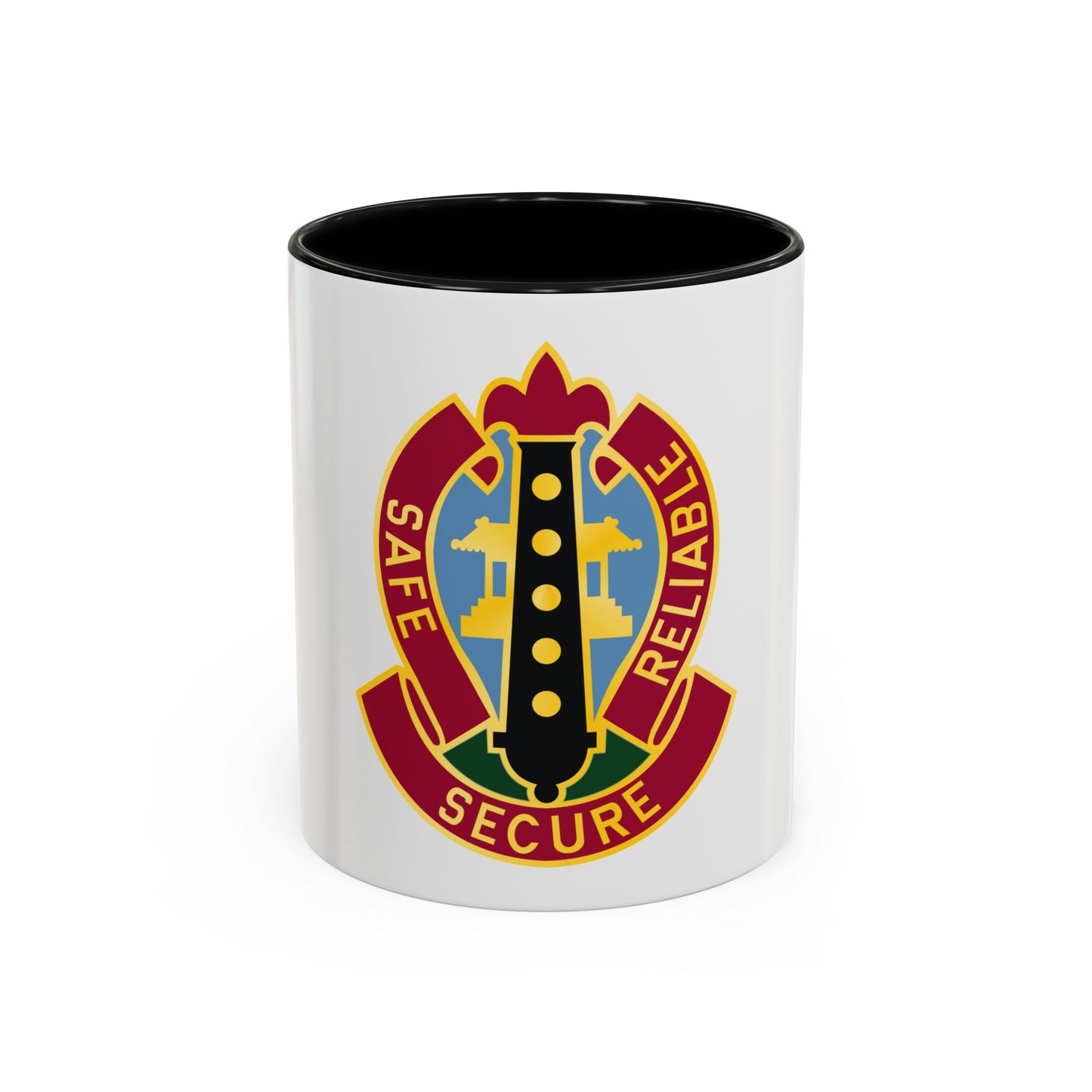 6 Ordnance Battalion (U.S. Army) Accent Coffee Mug