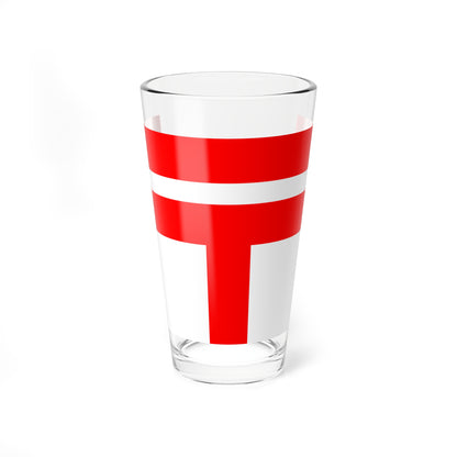 Postal Flag of Japanese Taiwan 1916-1945 (Japan) Pint Glass 16oz