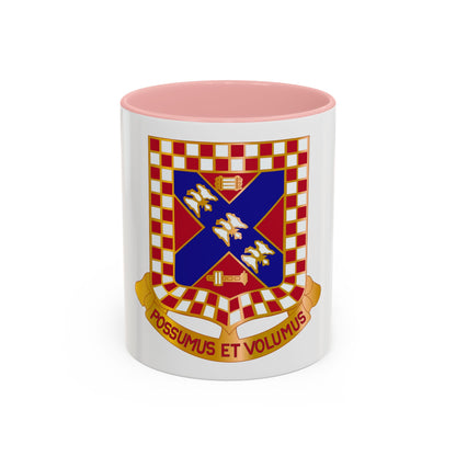 140th Field Artillery Battalion (U.S. Army) Accent Coffee Mug