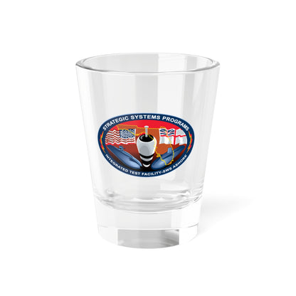 SSP ITFAC SWS Ashore (U.S. Navy) Shot Glass 1.5oz