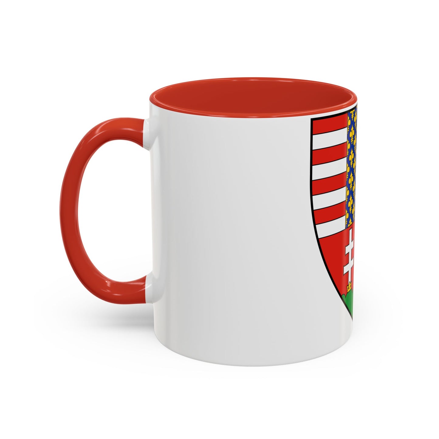 Coat of arms of Louis I of Hungary (1370) - Accent Coffee Mug
