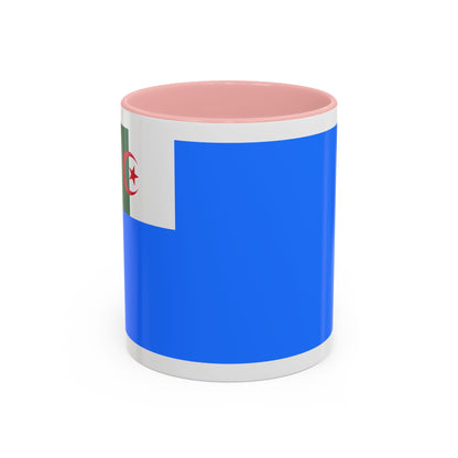 Naval Jack of Algeria - Accent Coffee Mug