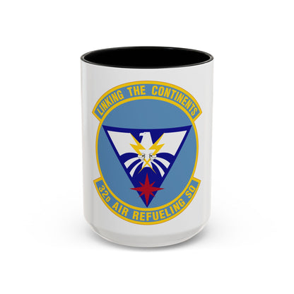 32 Air Refueling Squadron AMC (U.S. Air Force) Accent Coffee Mug