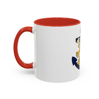 Coat of Arms of Finnish Navy - Accent Coffee Mug