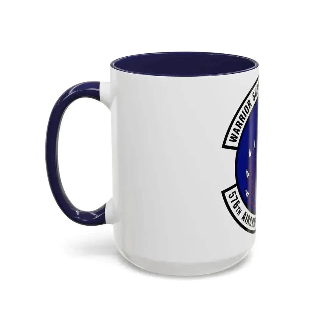 576th Aircraft Maintenance Squadron (U.S. Air Force) Accent Coffee Mug - Go Mug Yourself