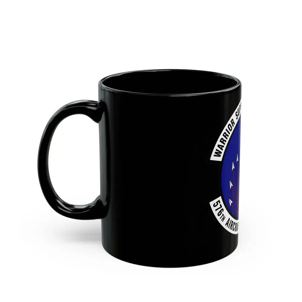 576th Aircraft Maintenance Squadron (U.S. Air Force) Black Coffee Mug - Go Mug Yourself