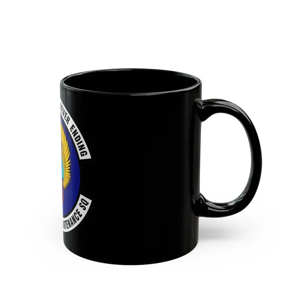 576th Aircraft Maintenance Squadron (U.S. Air Force) Black Coffee Mug - Go Mug Yourself