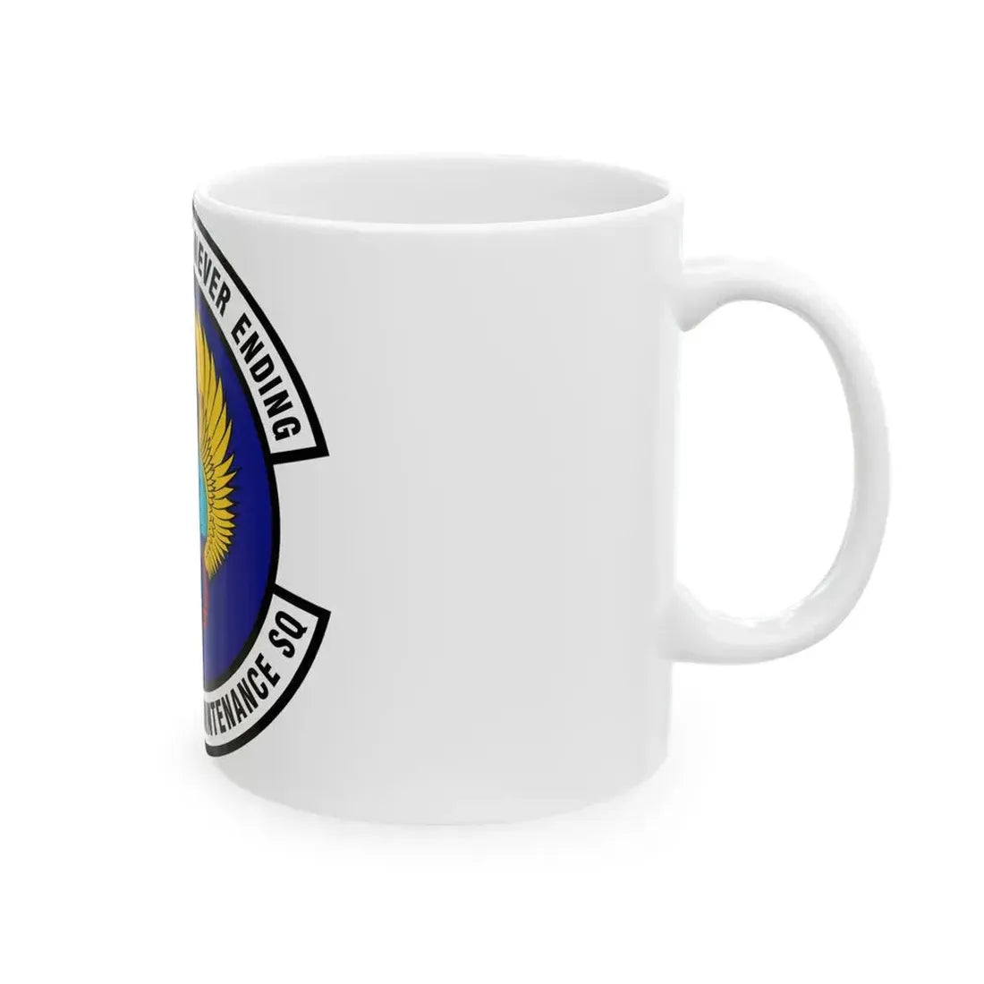 576th Aircraft Maintenance Squadron (U.S. Air Force) White Coffee Mug - Go Mug Yourself