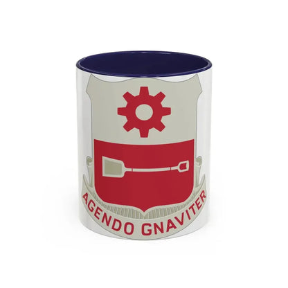 577 Engineer Battalion (U.S. Army) Accent Coffee Mug 11oz Navy - Go Mug Yourself