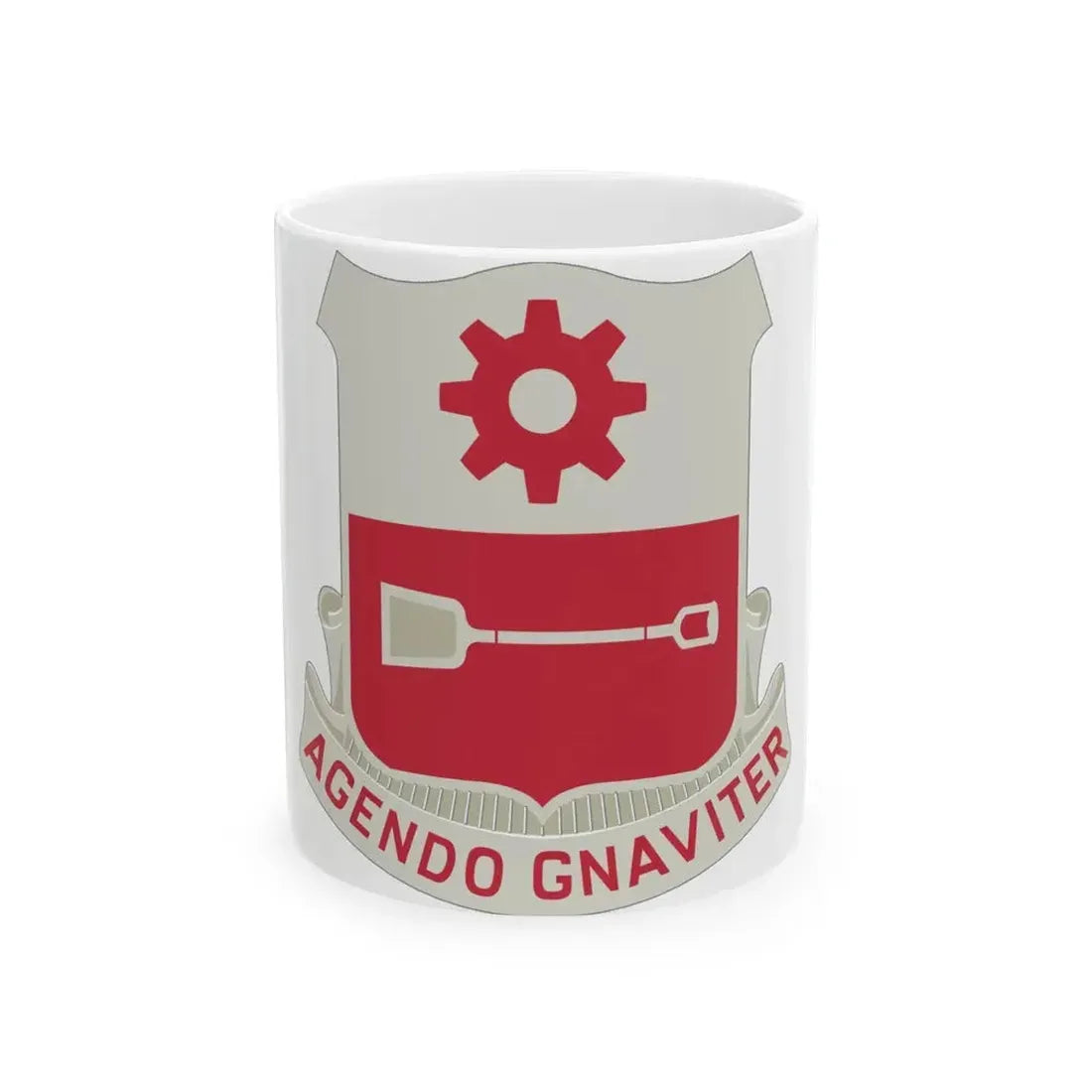 577 Engineer Battalion (U.S. Army) White Coffee Mug 11oz - Go Mug Yourself