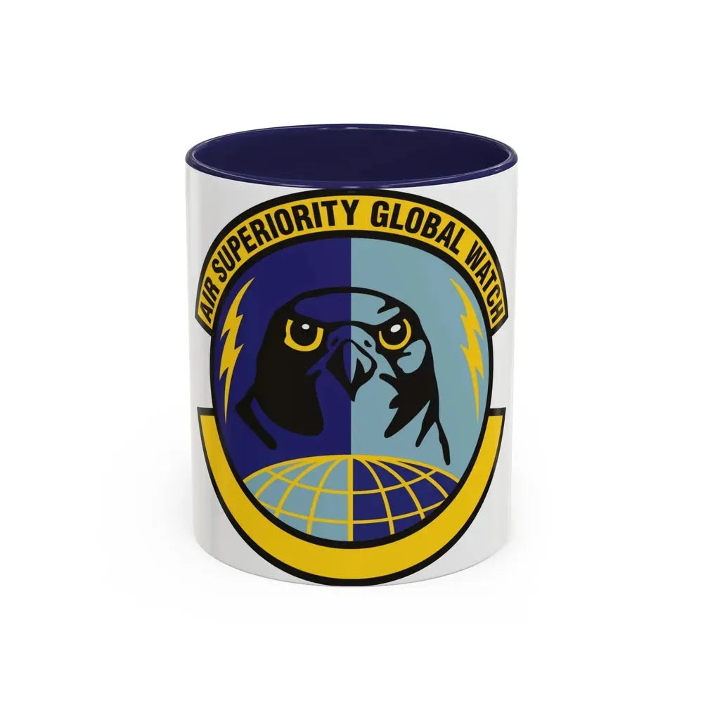 577 Software Engineering Squadron AFMC (U.S. Air Force) Accent Coffee Mug 11oz Navy - Go Mug Yourself