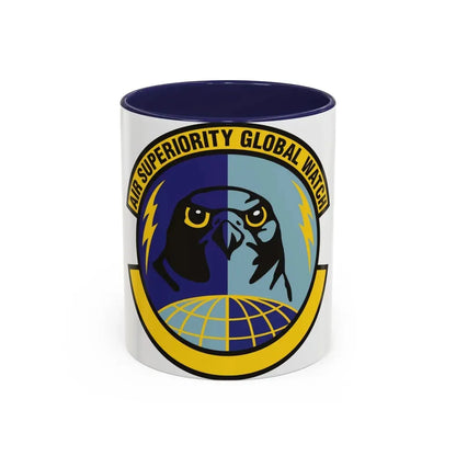577 Software Engineering Squadron AFMC (U.S. Air Force) Accent Coffee Mug 11oz Navy - Go Mug Yourself