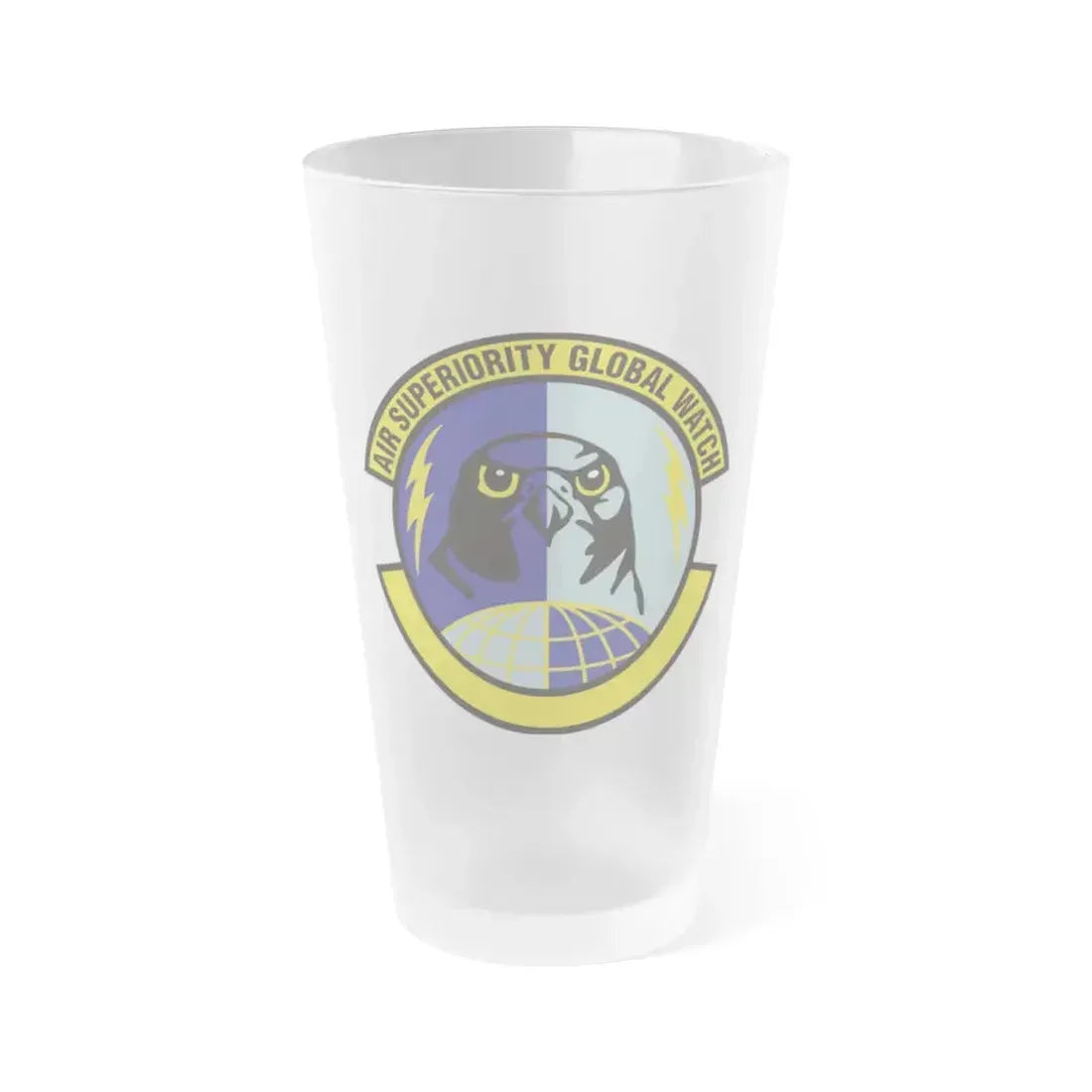 577 Software Engineering Squadron AFMC (U.S. Air Force) Frosted Pint Glass 16oz 16oz Frosted - Go Mug Yourself