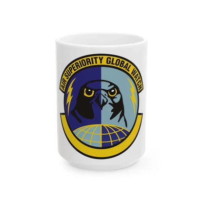 577 Software Engineering Squadron AFMC (U.S. Air Force) White Coffee Mug 15oz - Go Mug Yourself