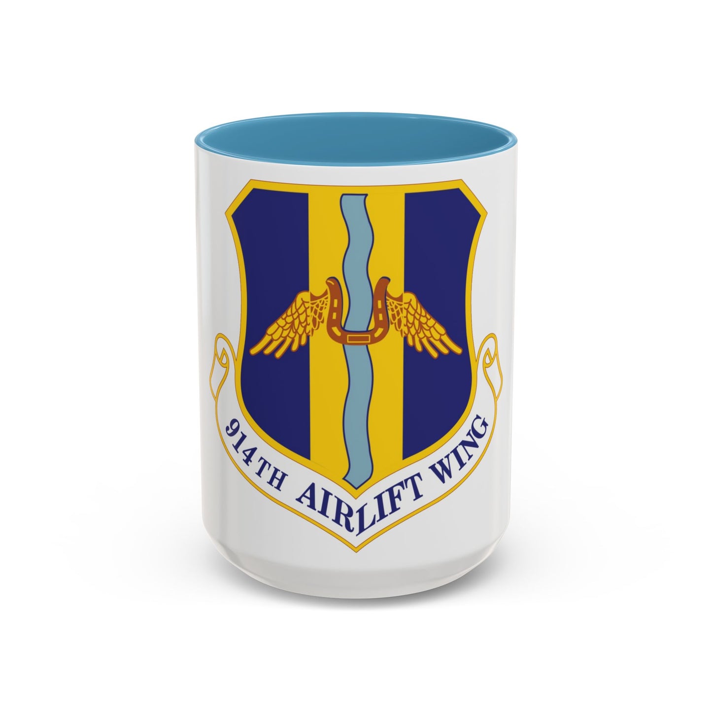 914th Airlift Wing (U.S. Air Force) Accent Coffee Mug