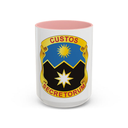 115 Military Intelligence Group (U.S. Army) Accent Coffee Mug