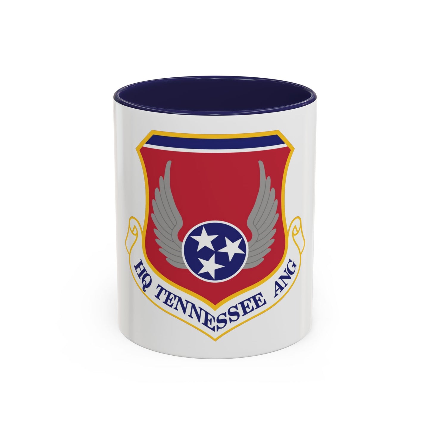 HQ Tennessee Air National Guard (U.S. Air Force) Accent Coffee Mug
