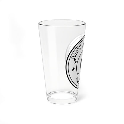 Seal of the National Transitional Council Libya early version (Libya) (Coat of Arms) Pint Glass 16oz